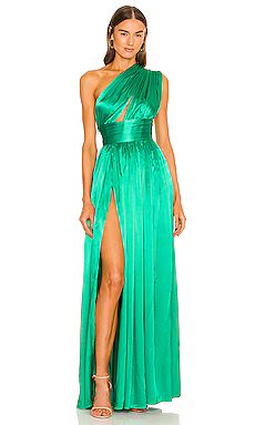 Bronx and Banco Camilla Gown in Emerald from Revolve.com | Revolve Clothing (Global)