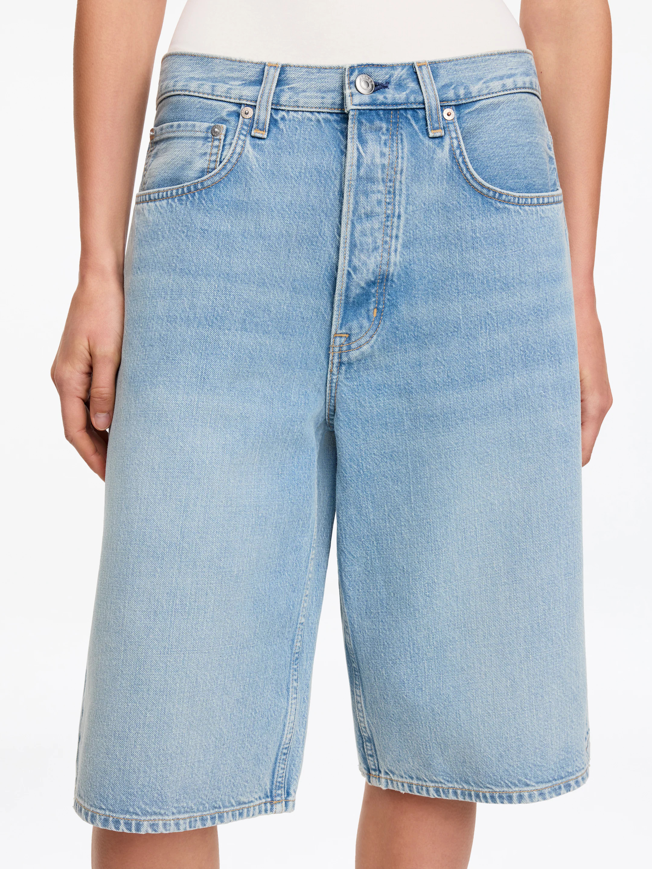 Long Denim Shorts | Arket UK
