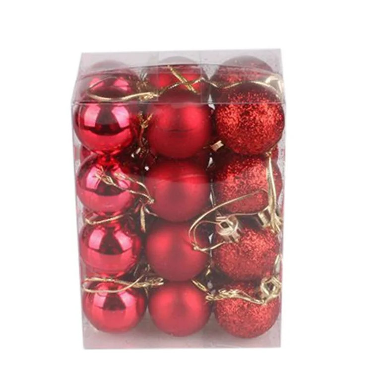 gakvbuo Shatterproof Christmas Tree Christmas Balls Ornaments For Holiday Wedding Party Christmas... | Walmart (US)