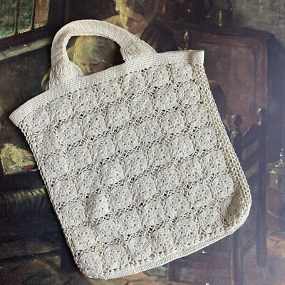 Vintage Crocheted Bag Crochet Purse  | eBay | eBay US