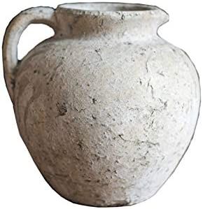 Ceramic Flower Vases,Rustic Home Décor Floral Vase,Shabby Chic Vase,for Home Decor Living Room C... | Amazon (US)