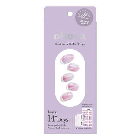 Ohora DESIGN Unicorn Dream - Semi-Cured Gel Nail | Walmart (US)