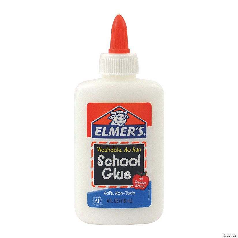 4 oz Elmer's® Washable School Glue - 12 Pc. | Oriental Trading Company