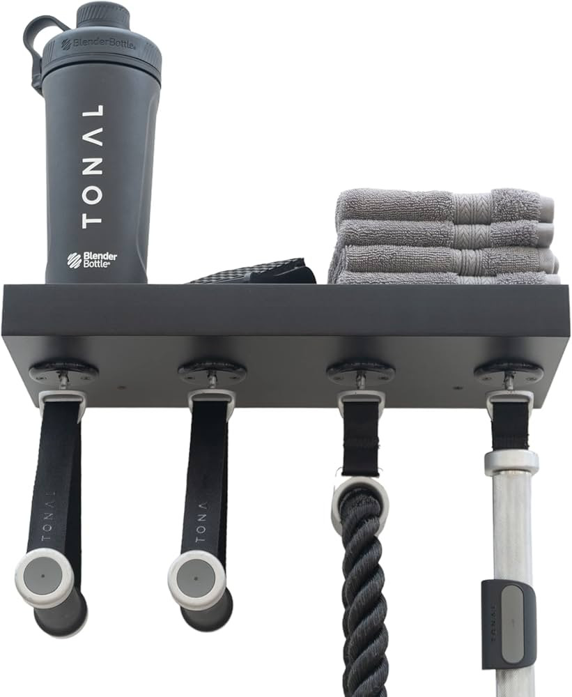 Bendy3D Solutions 16" Tonal Accessory Shelf - (Black, 16" Shelf - 4 Mounts) | Amazon (US)