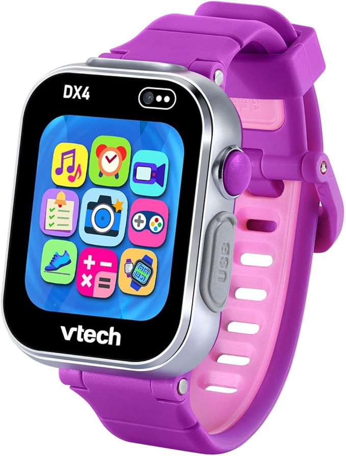 VTech KidiZoom Smartwatch DX4, Purple | Amazon (US)