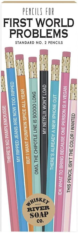 Whiskey River Soap Co - Pencils (First World Problems - Pencils) | Amazon (US)
