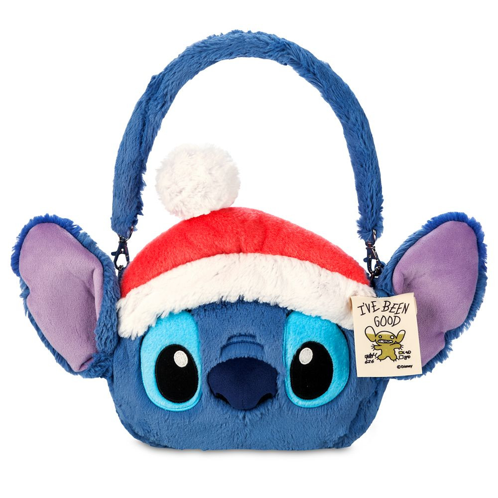 Stitch Santa Plush Bag – Lilo & Stitch | Disney Store