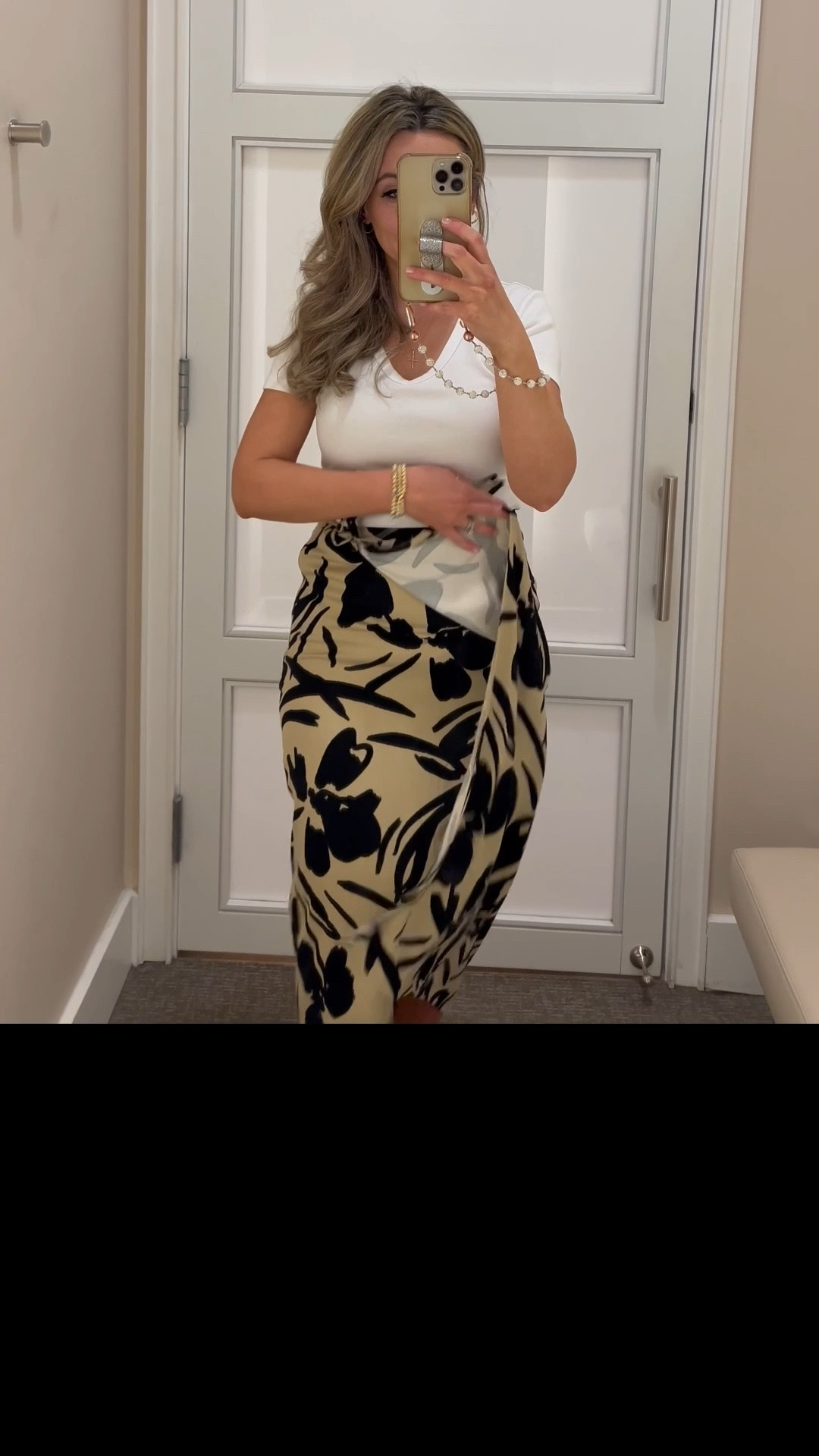 This wrap skirt is 50% off! Perfect for spring 

#LTKWorkwear #LTKWatchNow #LTKSaleAlert