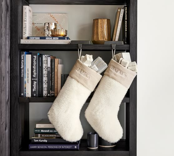 Simple Metal Stocking Holders | Pottery Barn (US)