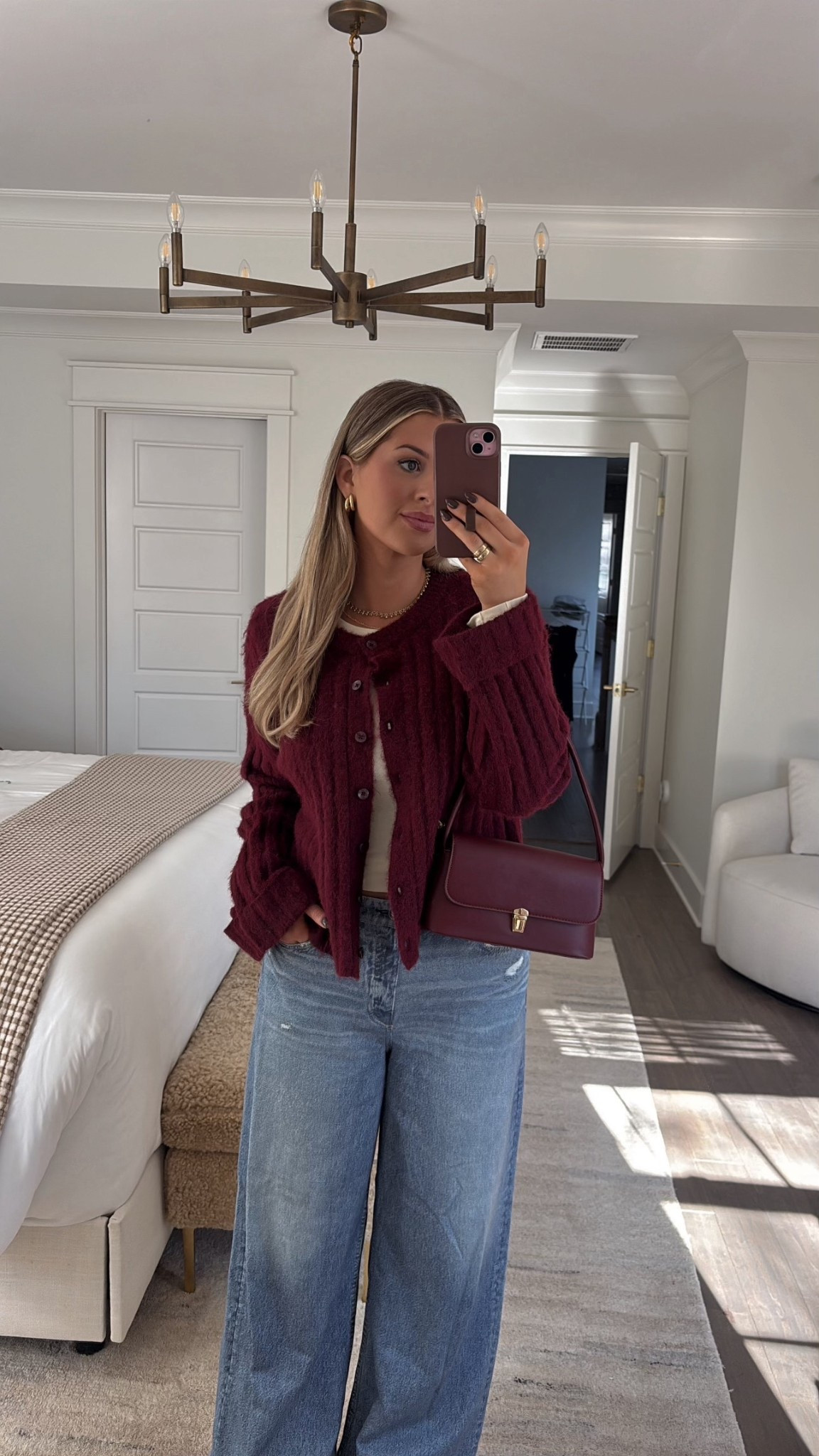 Today’s outfit ft. the cutest Target cardigan ❤️ fits true to size! 

#LTKCyberWeek #LTKHoliday #LTKootd