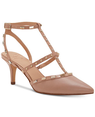 I.N.C. Carma Pointed Toe Studded Kitten Heel Pumps, Created for Macy's | Macys (US)