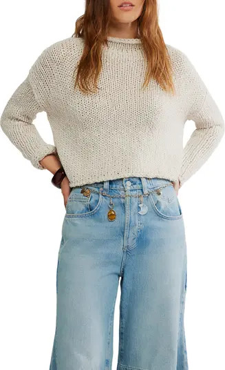 Opal Roll Neck Crop Sweater | Nordstrom
