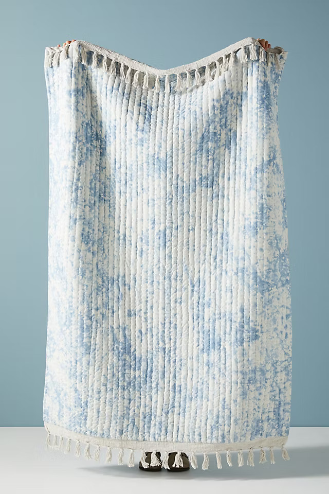 Reggie Tie-Dye Throw Blanket | Anthropologie (US)