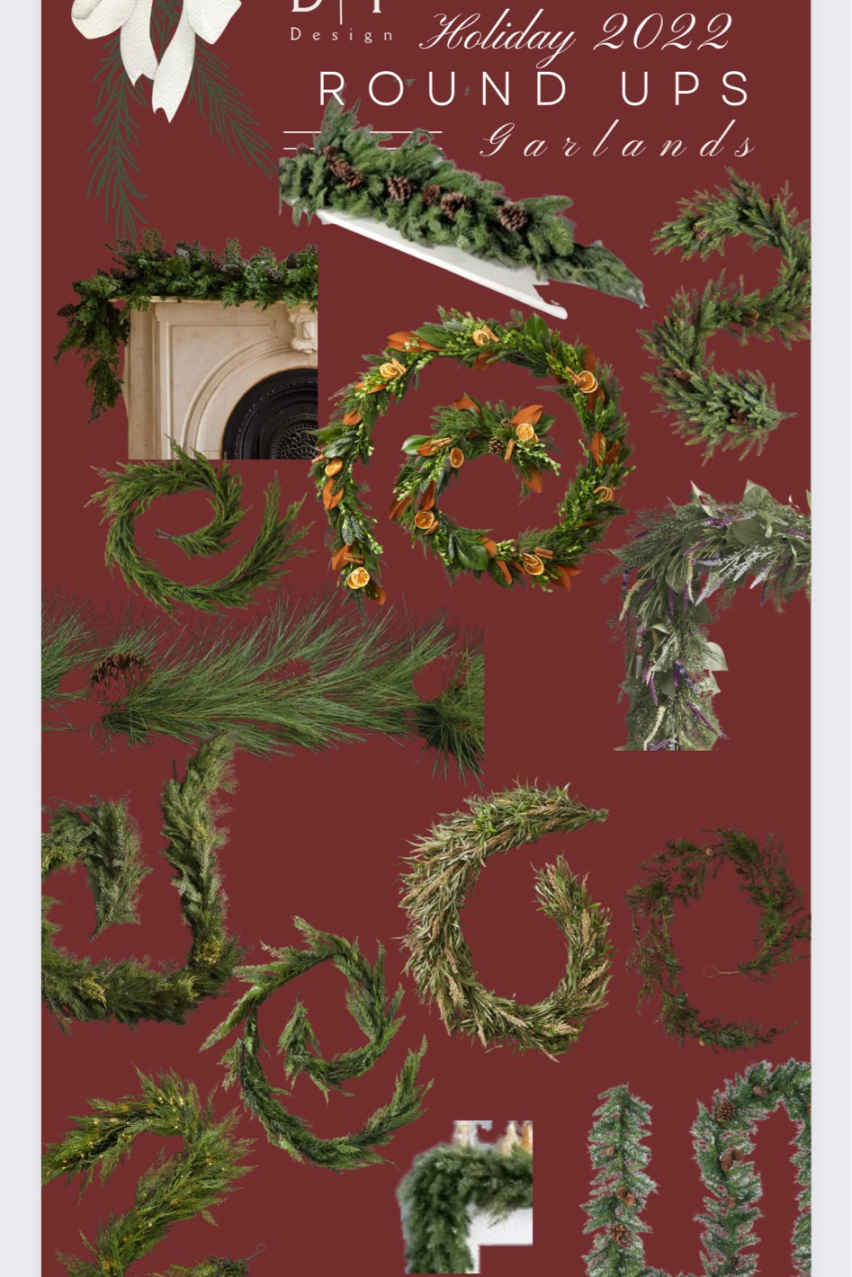 Holiday garland from high to low! 

#LTKHoliday #LTKSeasonal