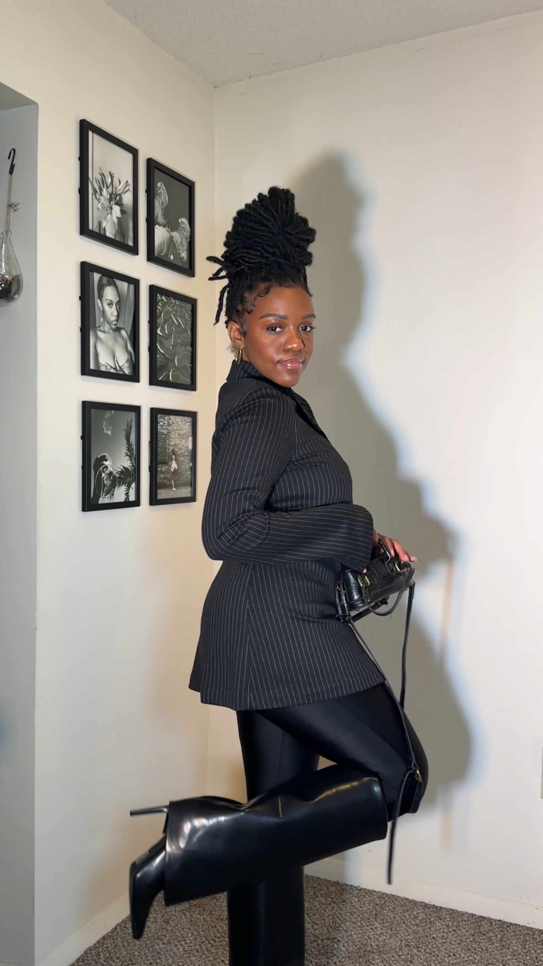 Loved this all black dinner look🖤 

#LTKshoecrush #LTKVideo #LTKstyletip