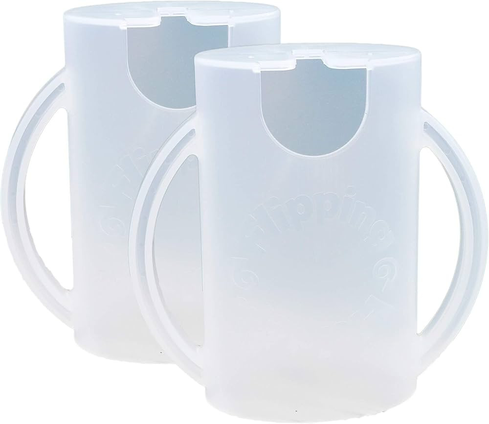 Original Squeeze Proof Flipping Holder 2-Pack with Open Bottom for Food Pouches & Juice Boxes - M... | Amazon (US)