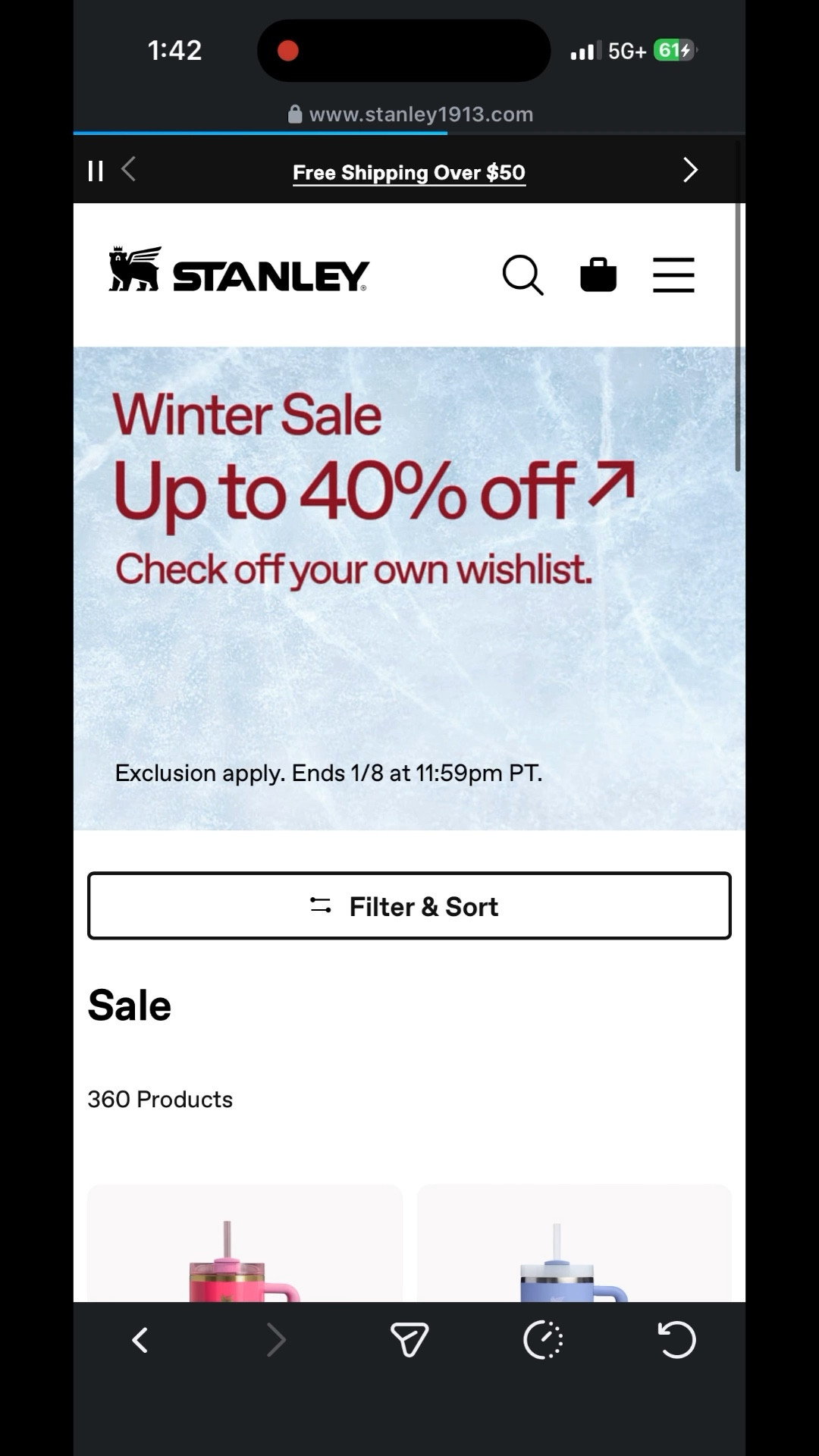 If you’ve been wanting a Stanley this is your sign to grab one

#LTKHoliday #LTKSeasonal #LTKSaleAlert