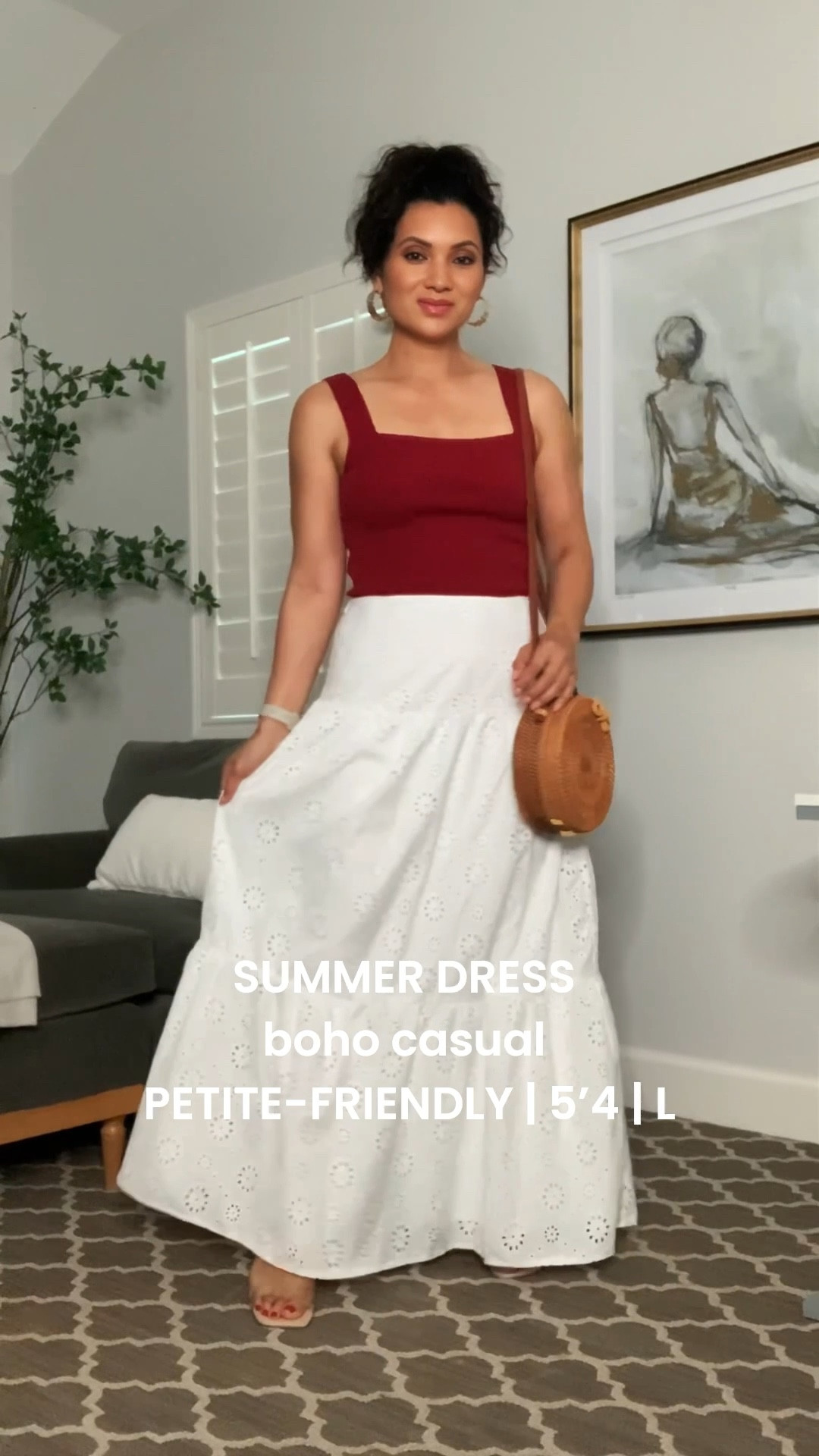 This darling white boho dress is lined. It has a side zipper. It’s tiered making it flowy. I ordered a large size but think a medium would fit better. Either way I love it! I’m 5 foot 4 inches  

#LTKStyleTip #LTKFindsUnder50 #LTKU