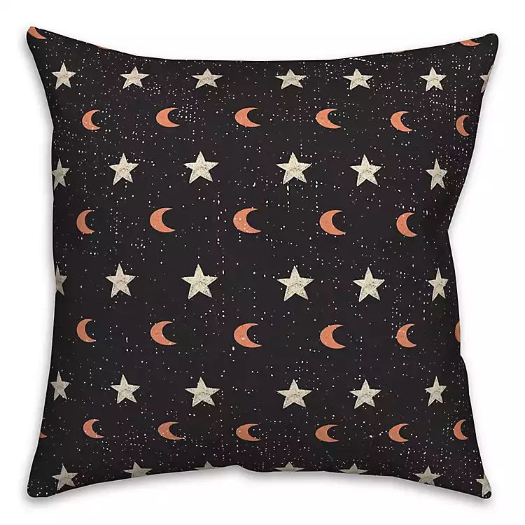 Moon and Stars Halloween Pillow | Kirkland's Home