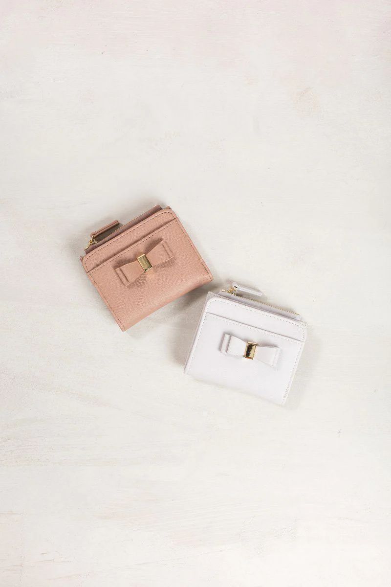 Tiffie Bow Wallet | Morning Lavender