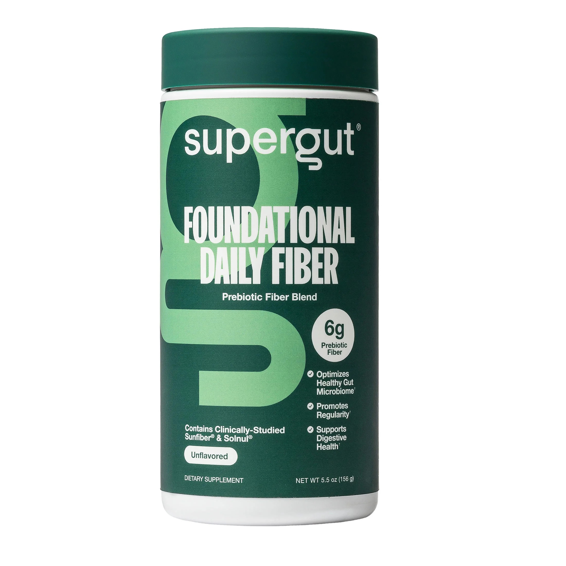 Supergut Foundational Daily Fiber Unflavored Prebiotic Fiber Blend for Gut & Digestive Health, 5.... | Walmart (US)