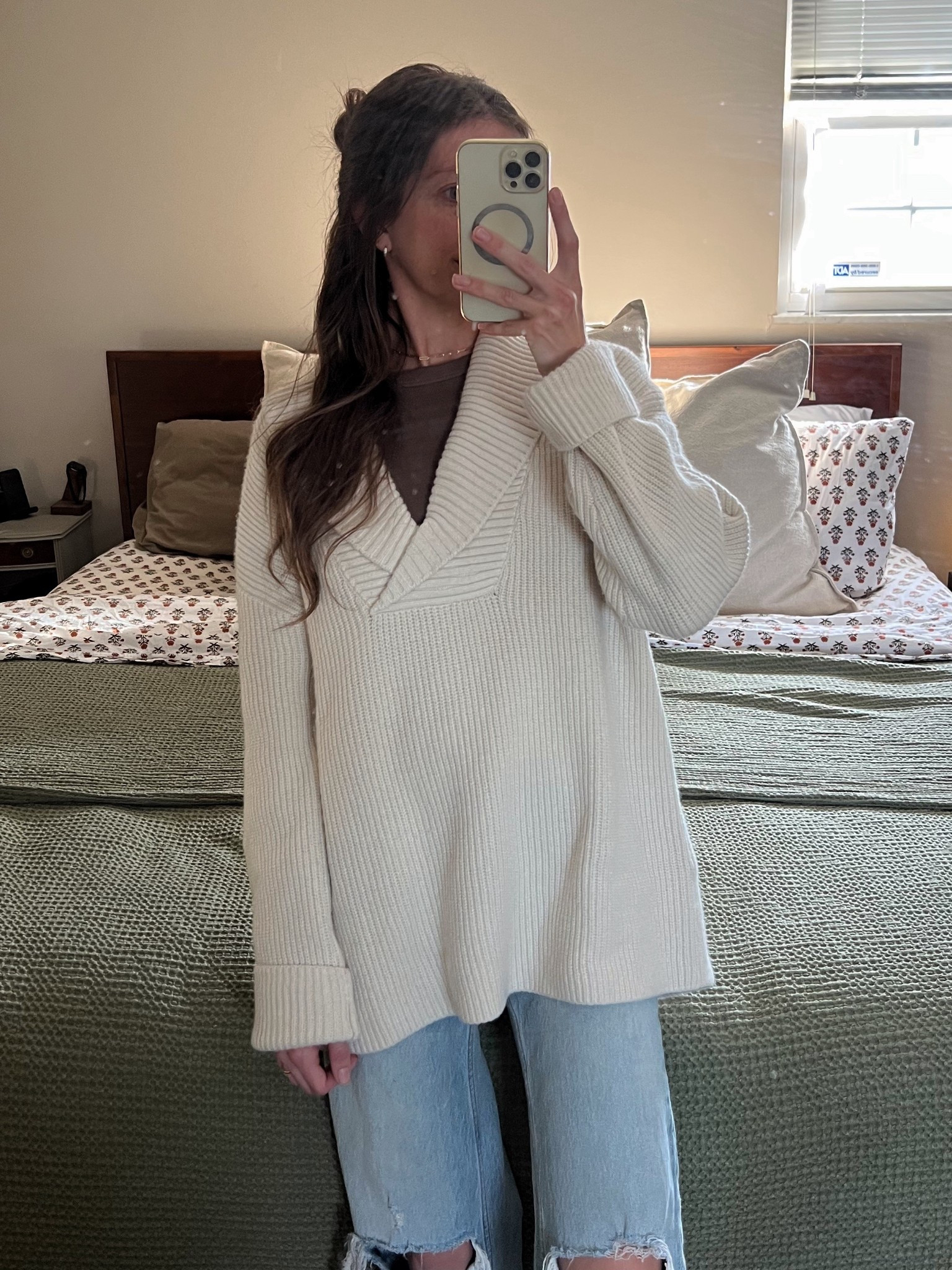 will be living in the sweater for the rest of winter!!!🩵 

#LTKHoliday #LTKFindsUnder50 #LTKootd