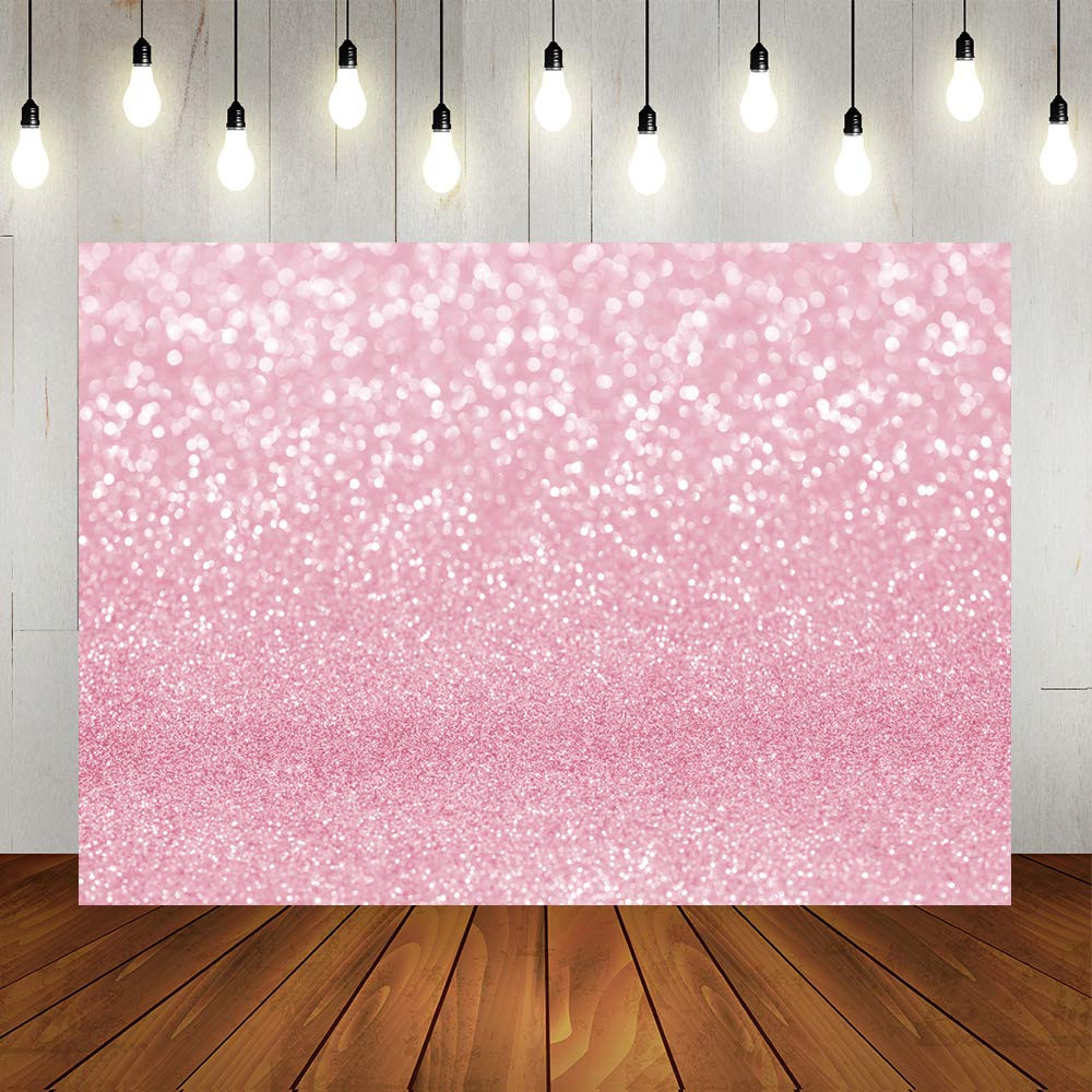 Lofaris Pink Bokeh Photography Backdrop Shinny Spots Sparkle Abstract Halos Background Newborn Ba... | Amazon (US)