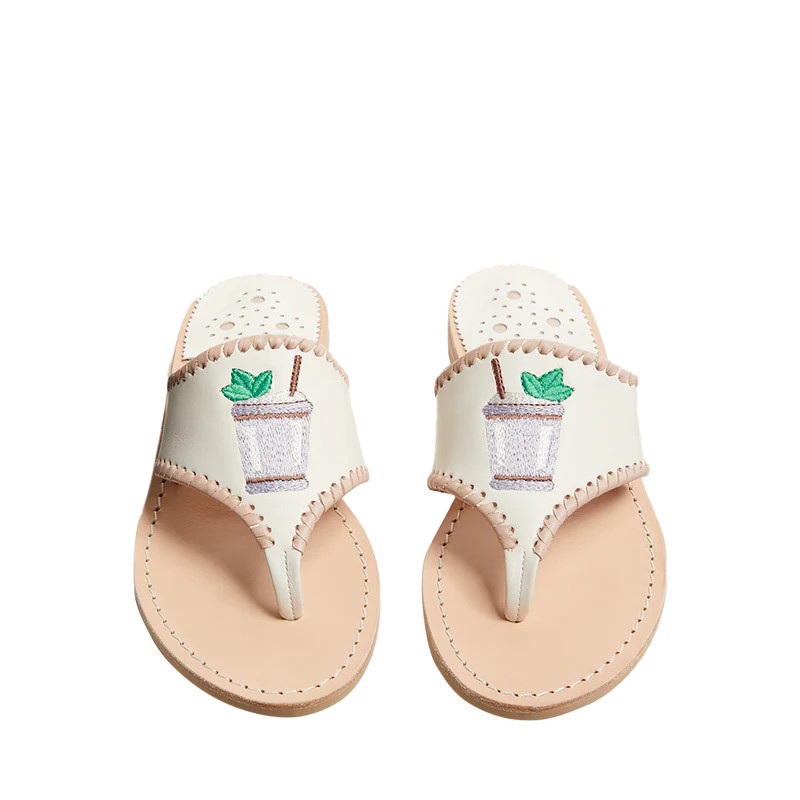 Embroidered Mint Julep Sandal | Jack Rogers