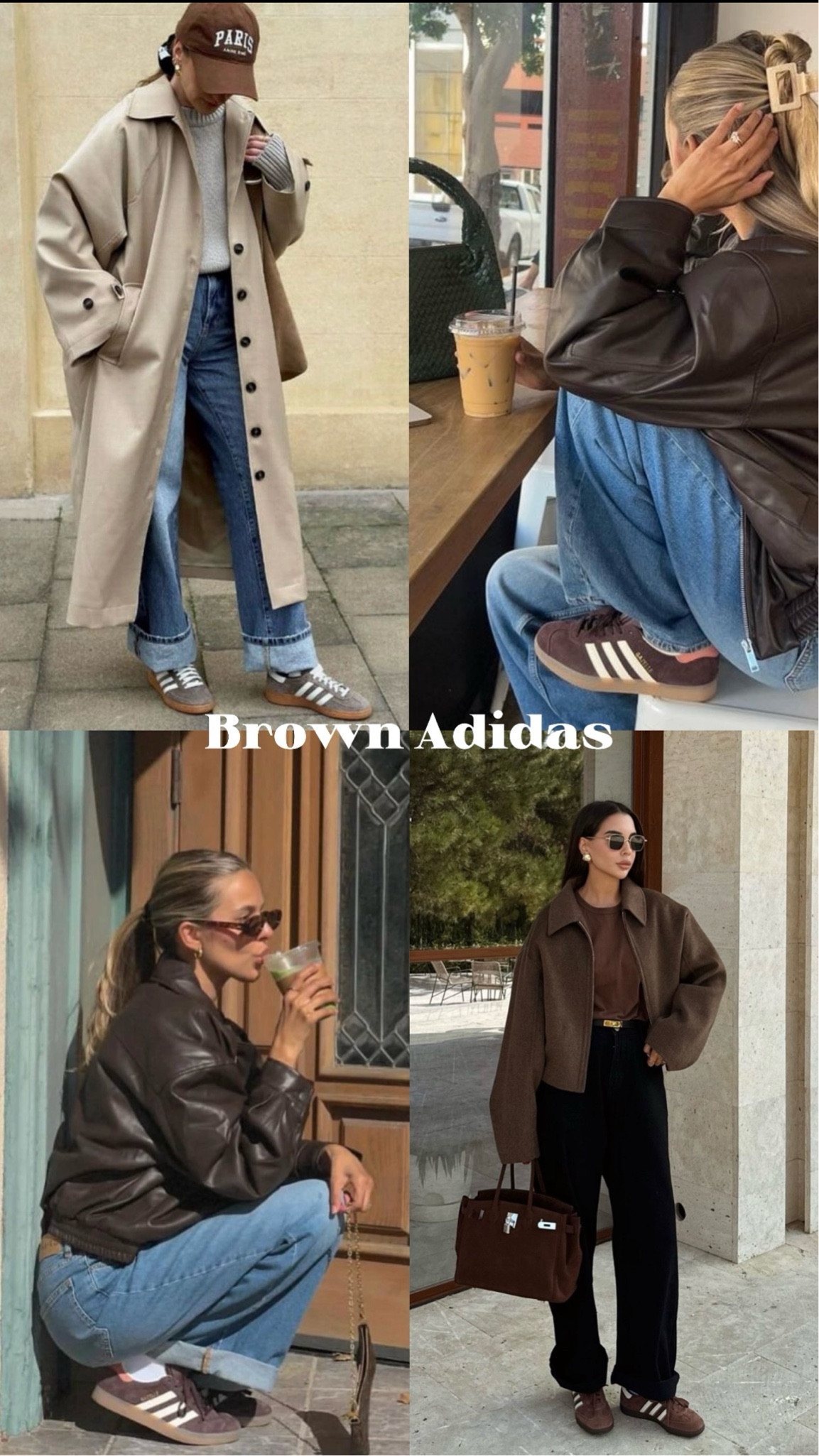 Brown Adidas
Adidas Marrones

#LTKstyletip #LTKautumn #LTKespana