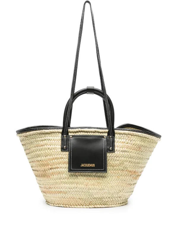 Jacquemus Borsa Da Spiaggia Con Logo | Toni Neutri | FARFETCH IT | Farfetch Global