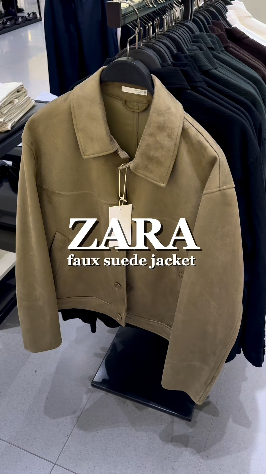Men’s faux suede Zara jacket for fall. Fits true to size and easy to level up any outfit 

#LTKMens #LTKStyleTip #LTKWorkwear