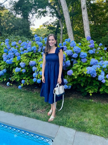 Happy 4th! Throwback to last year and these stunning hydrangeas 😍 
Signing off temporarily until July 27 after I finish taking the Bar Exam! Let’s be honest I won’t really go away, but ya know… Pls send all thoughts and prayers 🙏🏻 

Nap dress, hill house dress, nap dress nation, maxi dress, Hamptons, east hampton, Jack Rogers, summer outfit, smocked dress, boat bag, boat tote, ironic boat tote, Long Island, hydrangeas 
#napdressnation

#LTKunder100 #LTKtravel #LTKstyletip