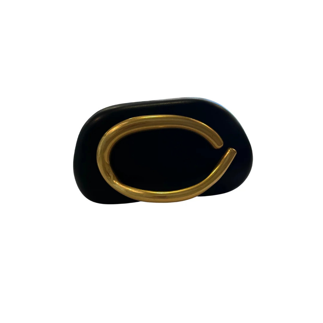 Black & Gold Clutch | Massey Gordon