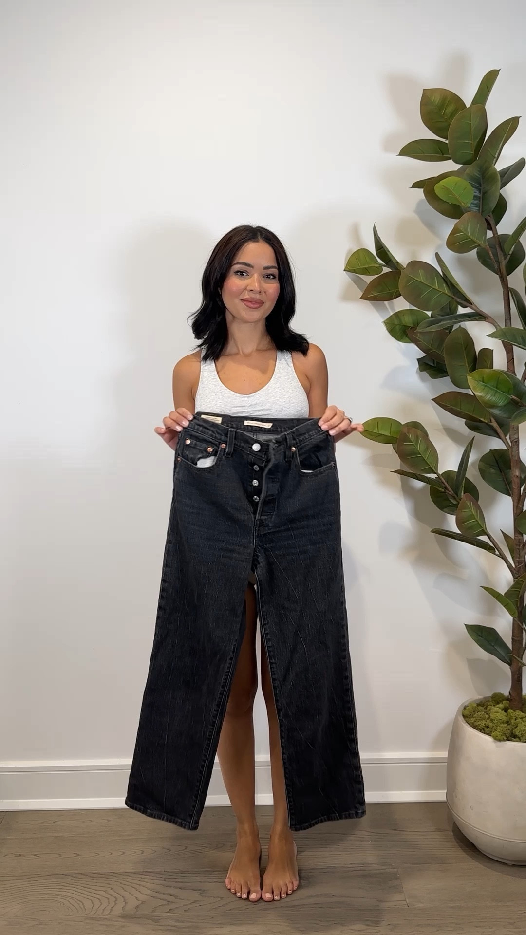 GRWM casual outfit 
Jacket Large
Bra medium 
Pants 26 