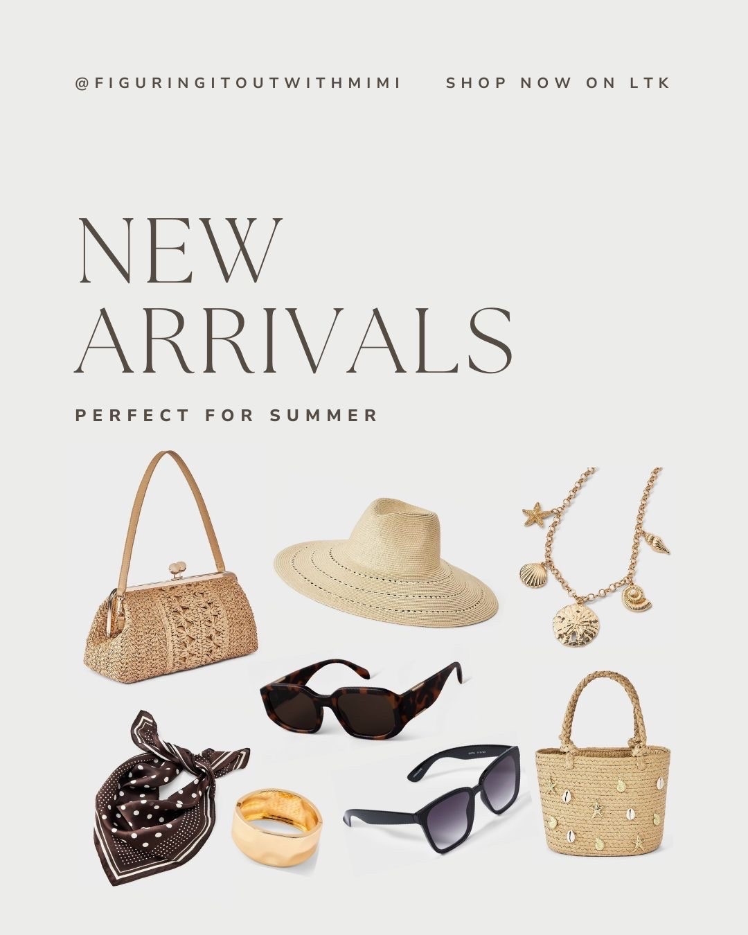 New arrivals that make the perfect accessories for the summer!

#LTKootd #LTKSaleAlert #LTKTravel