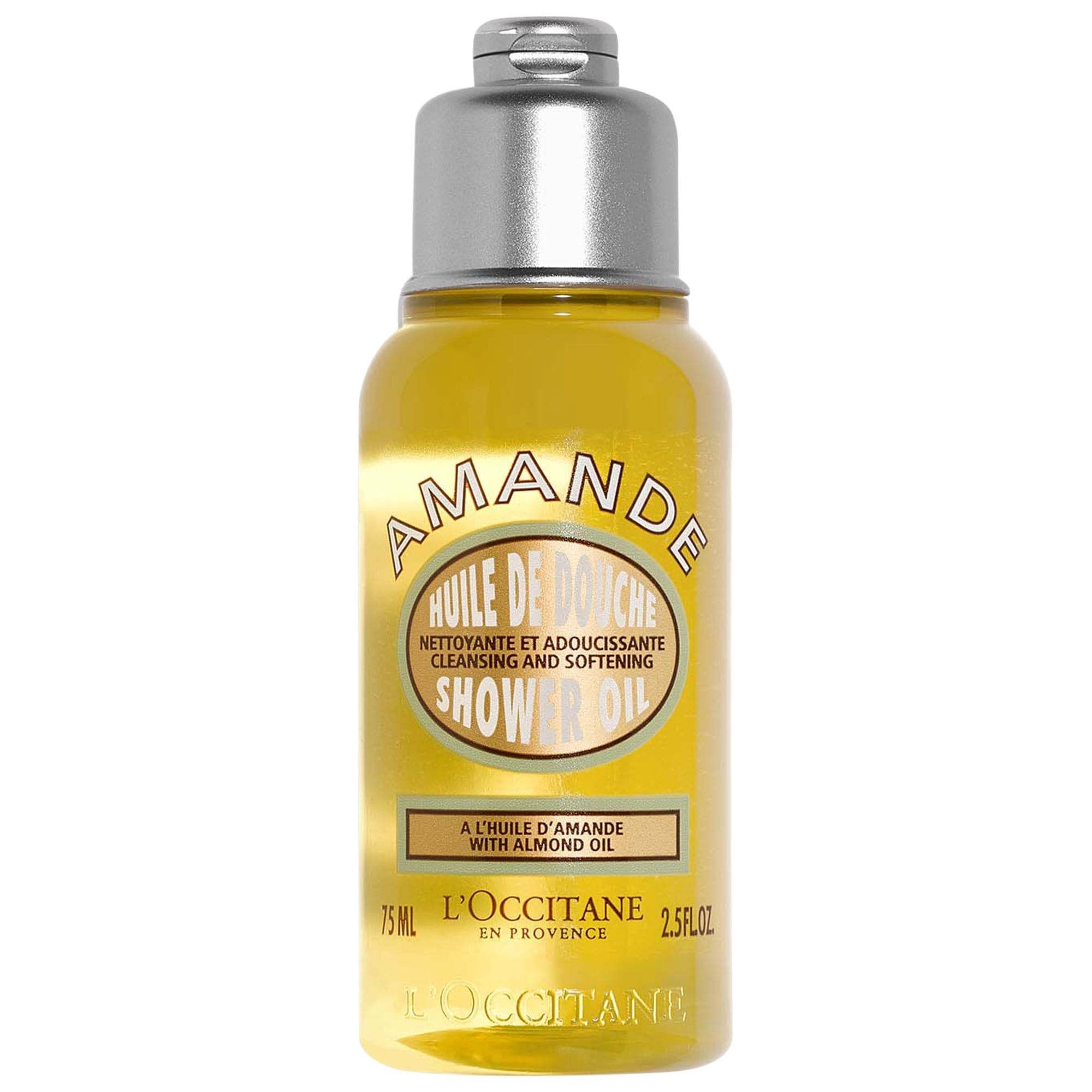 L'Occitane Cleansing And Softening Shower Oil With Almond Oil Mini 2.5/75 | Sephora (US)
