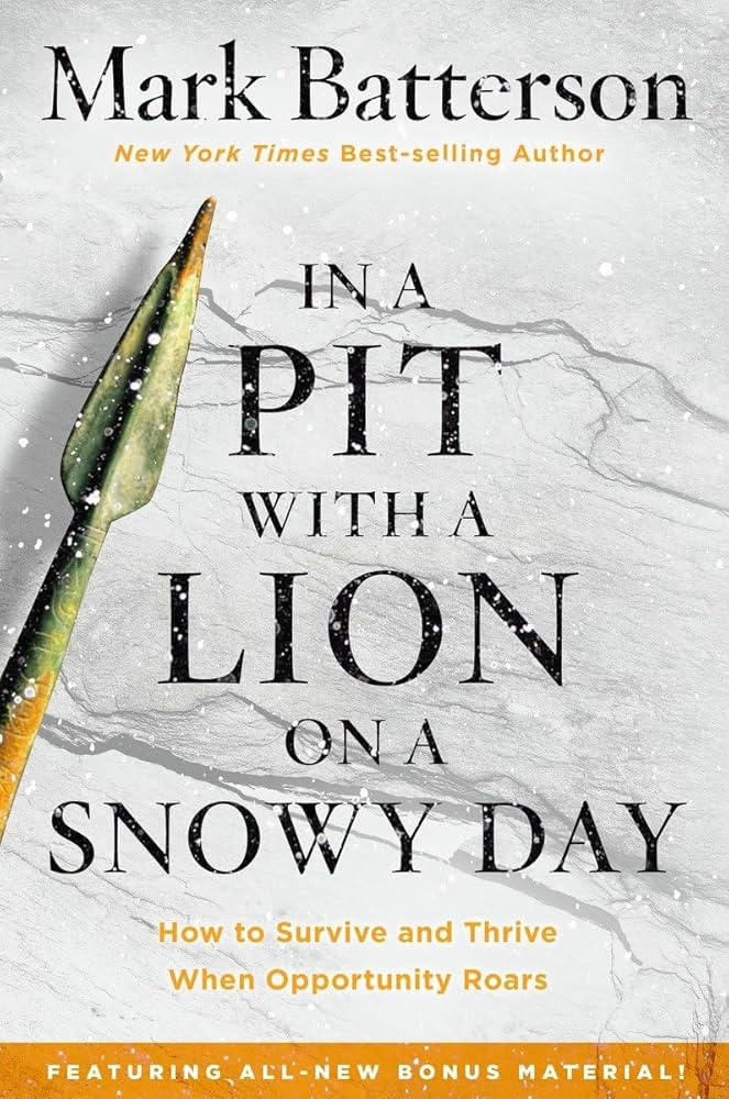 In a Pit with a Lion on a Snowy Day: How to Survive and Thrive When Opportunity Roars | Amazon (US)