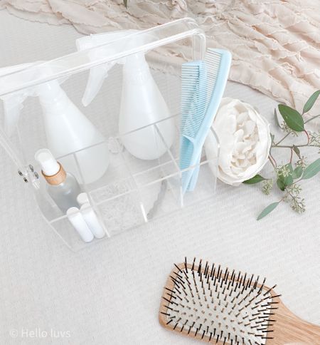 Got Girls?!
This gorgeous acrylic “Get Ready” hair caddy holds and organizes everything we need to keep my daughter’s hair looking their best.  It’s extremely helpful if you do assembly line hair and prep every morning 😉

Neutral living | Aesthetic | Girl Mom | Morning Prep | Get Ready | Organization Hack

#LTKhome #LTKfamily #LTKkids
