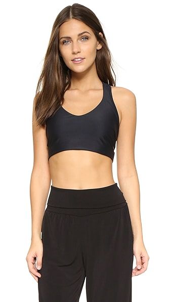 Onzie Wrap Bra - Black | Shopbop