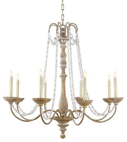 Flanders Chandelier, Belgian White | One Kings Lane