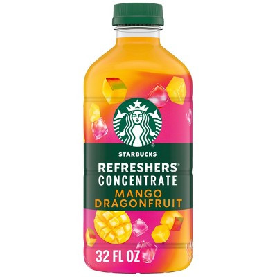Starbucks Refreshers Mango Dragonfruit Concentrate - 32 fl oz | Target