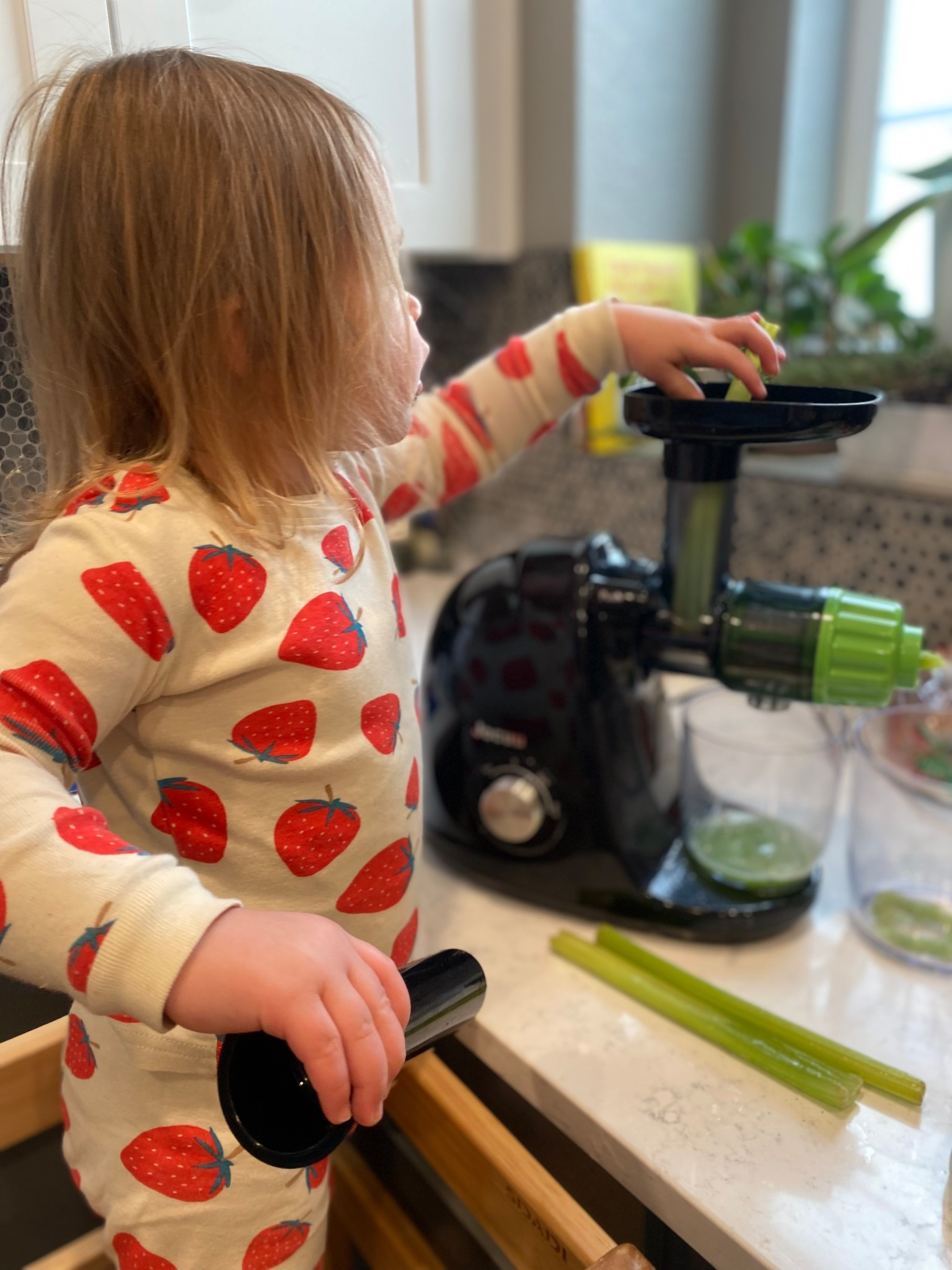 Morning celery juice by Chloe! 

#LTKFamily #LTKHome #LTKKids