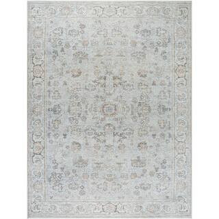 Our PNW Home Olympic Light Blue Traditional 9 ft. x 12 ft. Indoor Area Rug | The Home Depot
