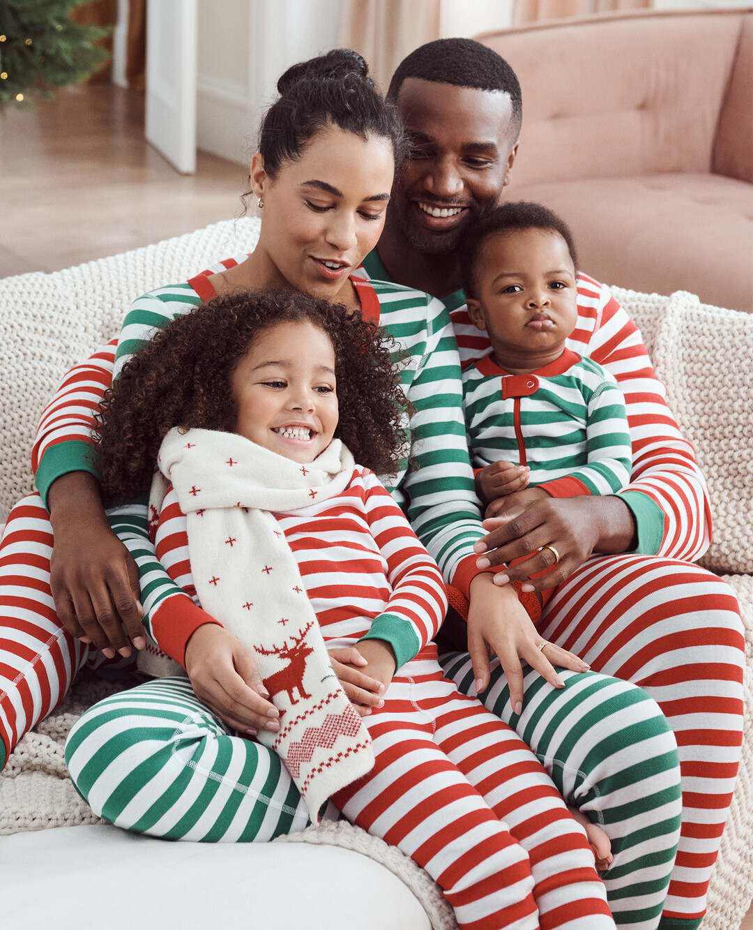 Holiday Stripes Matching Family Pajamas | Hanna Andersson