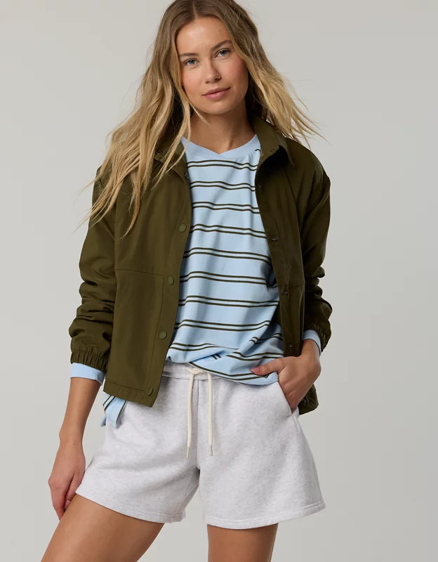 OFFLINE By Aerie Nice Moves Button Up | Aerie