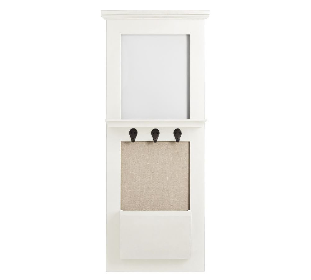 Aubrey Wall Organizer - Dutch White | Pottery Barn (US)