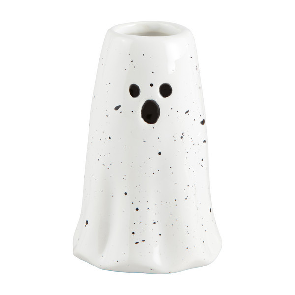 Mud Pie Girl's Small Ghost Vase in White | Dolomite | Mud Pie
