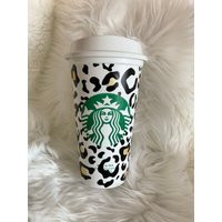 starbucks Hot Cup | Personalized Personalized Coffee Gift For Lover Reusable | Etsy (US)