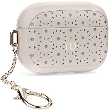 Nereides Compatible with AirPods Pro Case, Protective Leather Cover with Keychain, High-end Fashi... | Amazon (US)