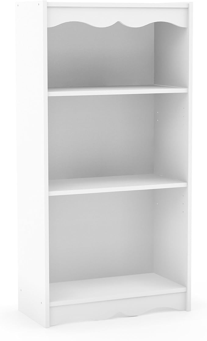 Sonax Hawthorn Tall Bookcase, 48", Frost White | Amazon (US)